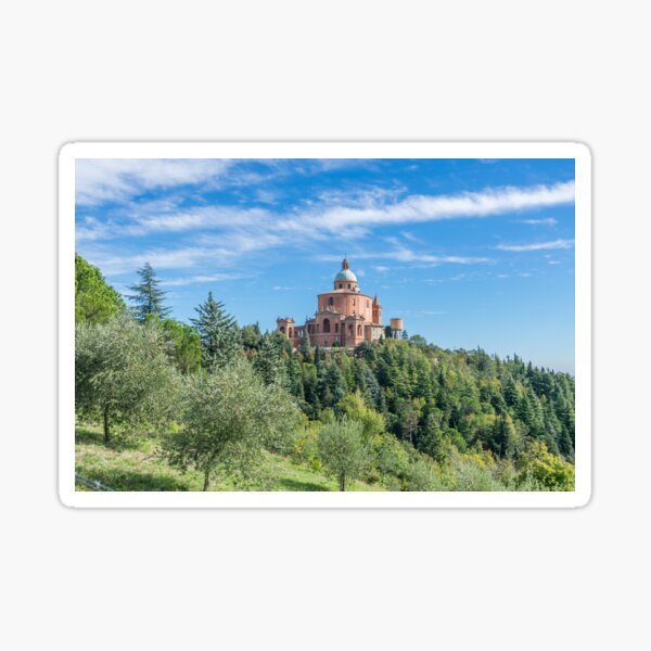 San Luca Sanctuary, Bologna, Italy Sticker