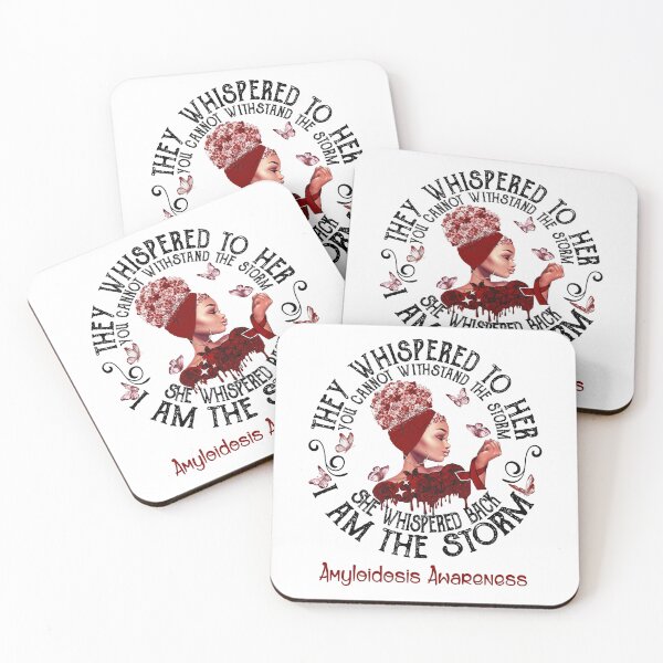 Item preview, Black Girl I Am The Storm Amyloidosis Awareness designed and sold by Mnrshirley.