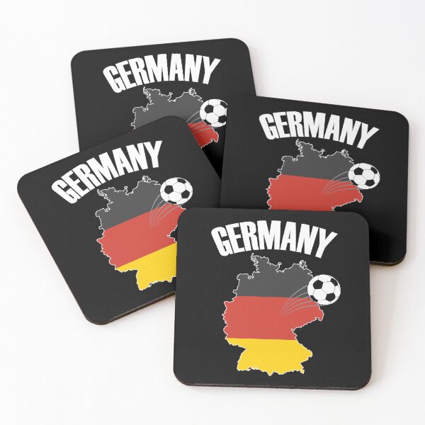Item preview, Germany Football Map - German Flag Soccer designed and sold by TravelScientist.