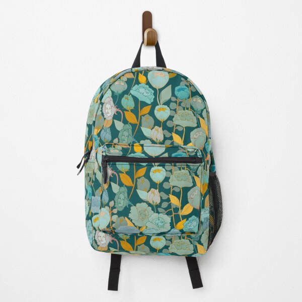 Item preview, Wonderland Flowers Blue designed and sold by Cecilia Mok.