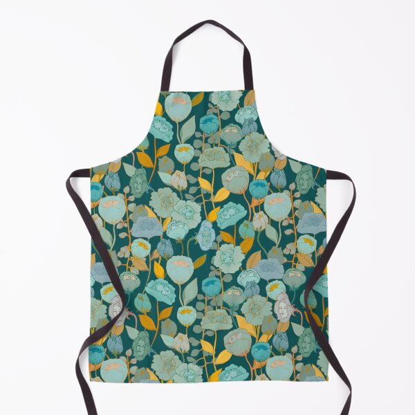 Item preview, Wonderland Flowers Blue designed and sold by Cecilia Mok.