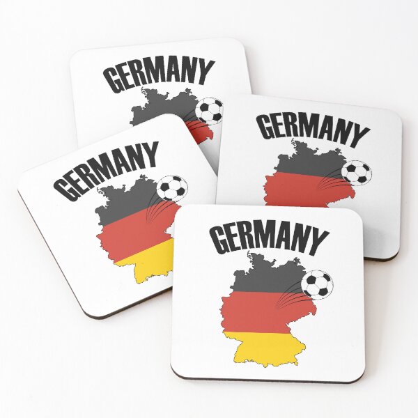 Item preview, Germany Football Map - German Flag Soccer designed and sold by TravelScientist.