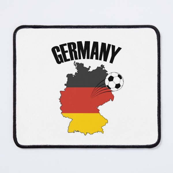 Item preview, Germany Football Map - German Flag Soccer designed and sold by TravelScientist.