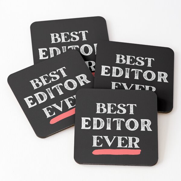 Item preview, Best Editor Ever Editing Filmmaking Journalism Funny Editor designed and sold by MagicSD Designs.