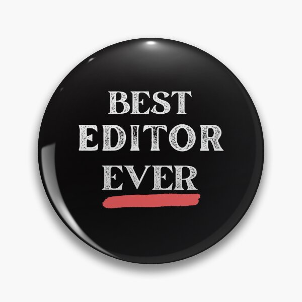 Item preview, Best Editor Ever Editing Filmmaking Journalism Funny Editor designed and sold by MagicSD Designs.