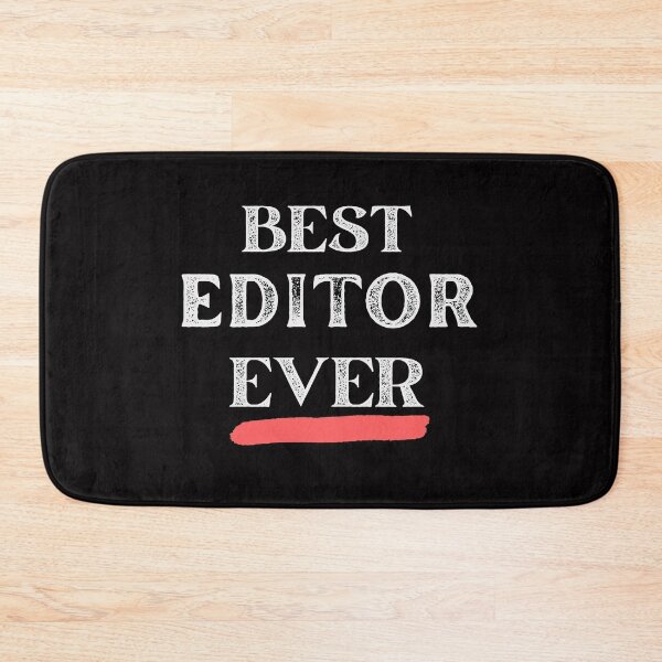 Item preview, Best Editor Ever Editing Filmmaking Journalism Funny Editor designed and sold by MagicSD Designs.