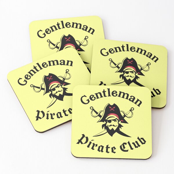 Item preview, Official Gentleman Pirate Club In Yellow & Black™ designed and sold by tjpirate1.