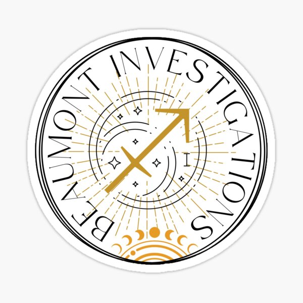 Beaumont Investigations Sticker