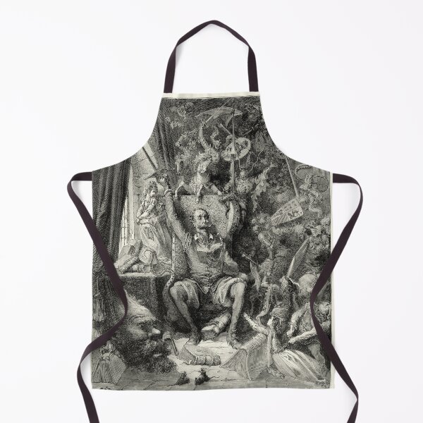 Item preview, Don Quixote in his library designed and sold by Tweeting.
