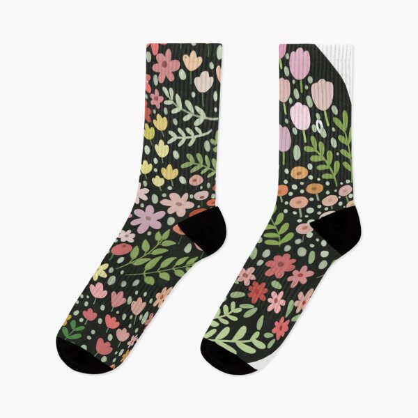 Aperçu de l'œuvre Motif floral vibrant (palette de couleurs, palette de couleurs) créée et vendue par Sanaura.