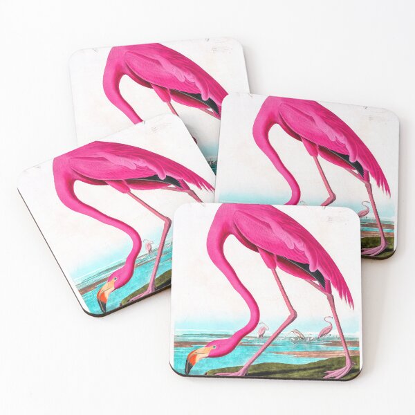 Item preview, American Flamingo | Pink Flamingo from Birds of America designed and sold by TeeARTHY.
