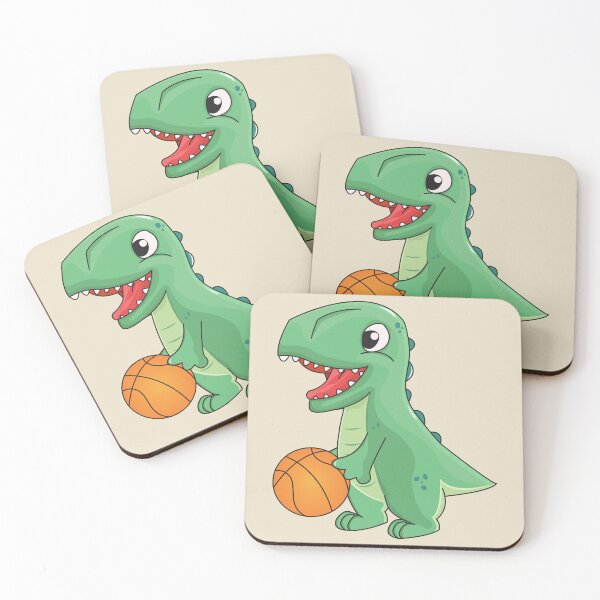 Item preview, Dinosaur playing basketball, dinosaurs are awesome, dinosaur lovers, cute dinosaurs, best dinosaur ever, cute animal friendly designed and sold by SGS-.