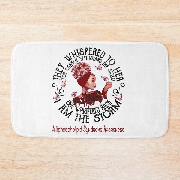 Item preview, Black Girl I Am The Storm Antiphospholipid Syndrome Awareness designed and sold by Mnrshirley.