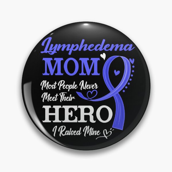 Item preview, Proud Lymphedema Mom Most People Never Meet Their Hero I Raised Mine Lymphedema Awareness designed and sold by Kohend.