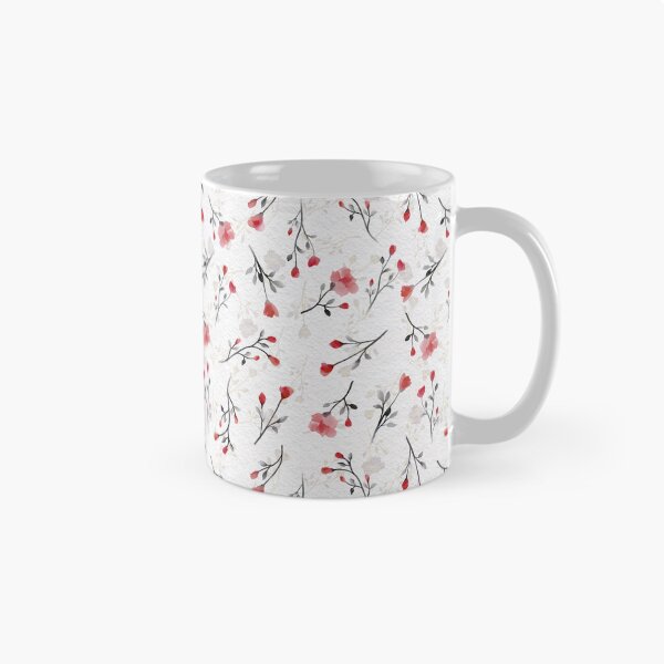 Item preview, Ditsy rose buds watercolour pattern designed and sold by RoseMaryWP.