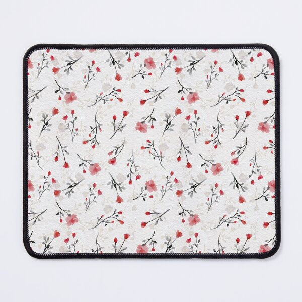 Item preview, Ditsy rose buds watercolour pattern designed and sold by RoseMaryWP.