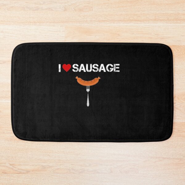 Item preview, I Love Sausages funny gift designed and sold by rachidhaz.