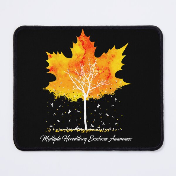 Item preview, Multiple Hereditary Exostoses Awareness Maple Leaf Autumn Tree Orange Fall Leaves Season designed and sold by Sabfit.