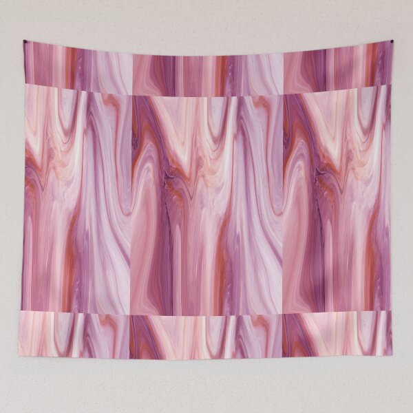 Item preview, Pink & Purple Liquid Marble Art designed and sold by newburyboutique.
