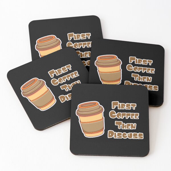 Item preview, First Coffee Then Discuss designed and sold by Nesro34.