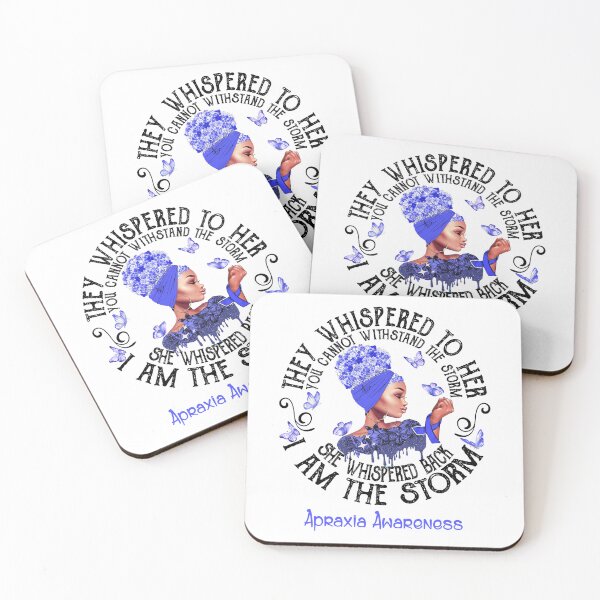 Item preview, Black Girl I Am The Storm Apraxia Awareness designed and sold by Mnrshirley.