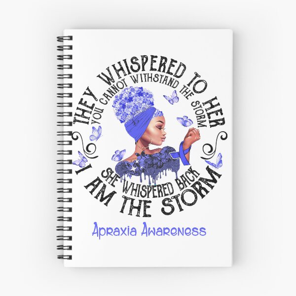 Item preview, Black Girl I Am The Storm Apraxia Awareness designed and sold by Mnrshirley.