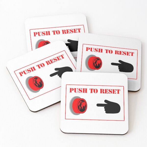Item preview, Push to Reset button, reset the World designed and sold by Hollyharry.