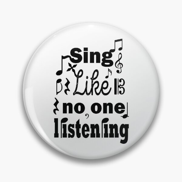 Item preview, Sing like no one is listening designed and sold by Housestore.