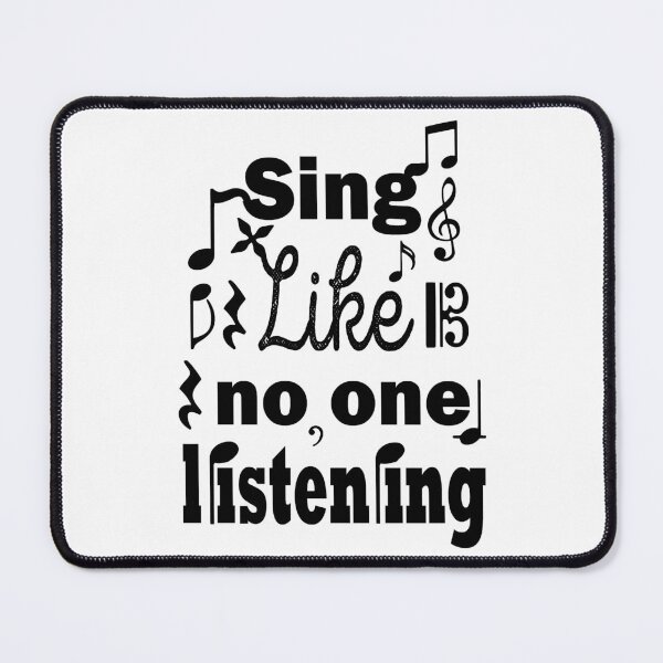 Item preview, Sing like no one is listening designed and sold by Housestore.