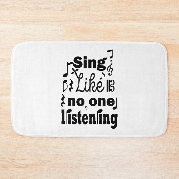 Item preview, Sing like no one is listening designed and sold by Housestore.