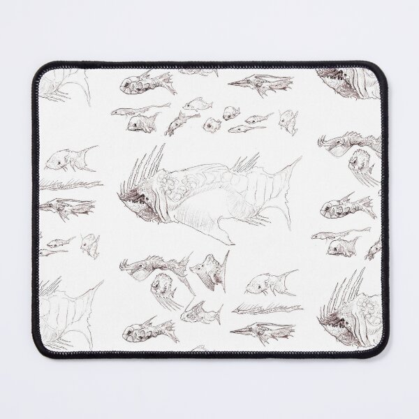 Item preview, Sea Creatures, Pencil Illustration designed and sold by by-bearye.