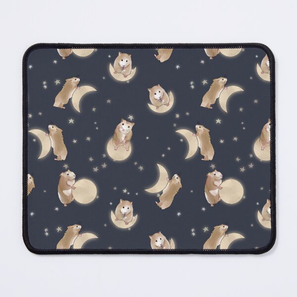 Item preview, Hamsters over the moon pattern designed and sold by RoseMaryWP.