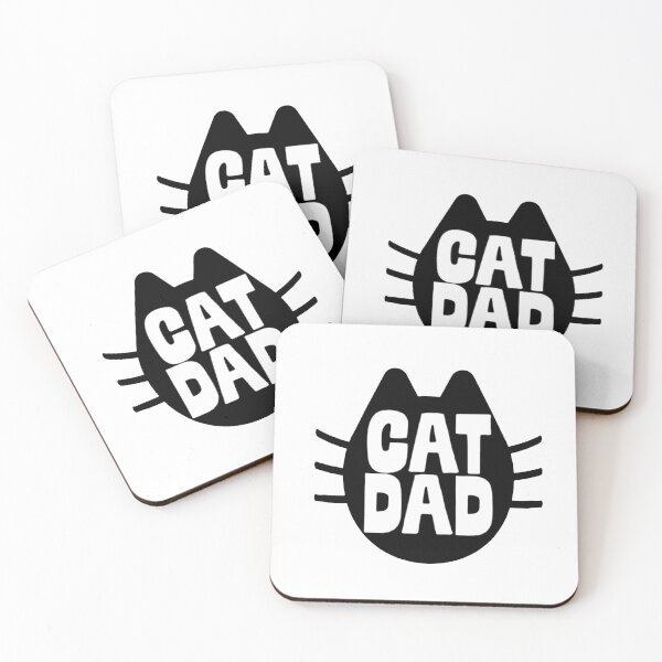 Item preview, cat dad designed and sold by Toonify4U.