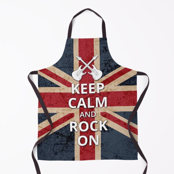 Item preview, Keep Calm and Rock On - Union Jack designed and sold by bloody-L.