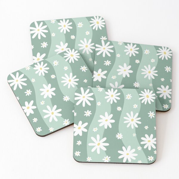 Item preview, Daisy floral pattern (colour palette, color palete) designed and sold by Sanaura.