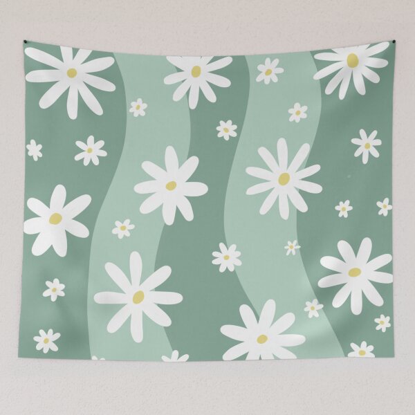 Item preview, Daisy floral pattern (colour palette, color palete) designed and sold by Sanaura.