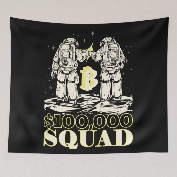 Item preview, Astronaut Crypto on the rise  designed and sold by BearMrktGenius.
