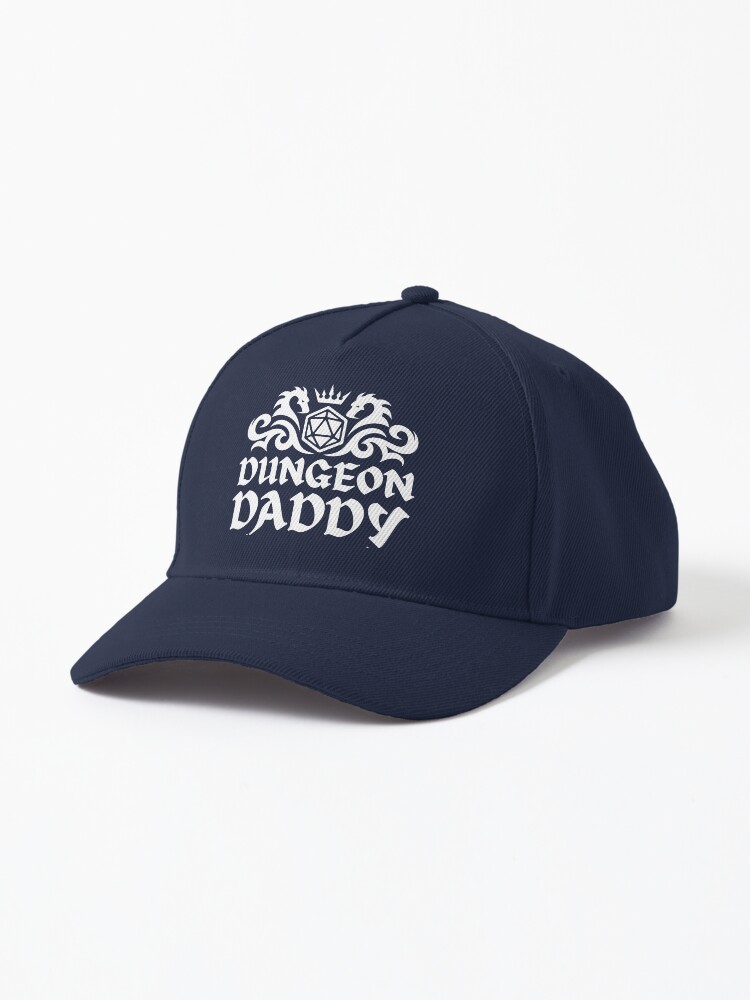 D D DUNGEON DADDY DND DAD Dnd fathers day D D dad Cap for Sale by DungeonAtelier Redbubble