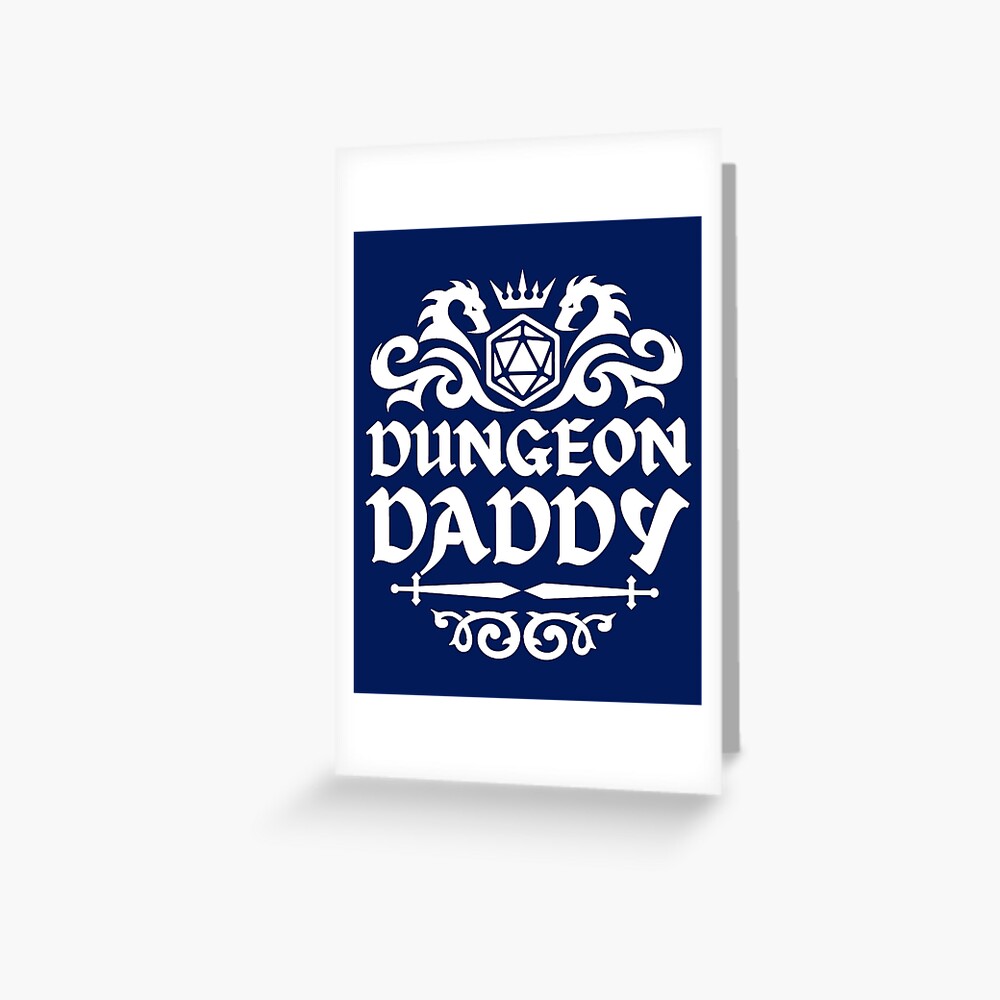 D&D DUNGEON DADDY, DND DAD, Dnd fathers day, D&D dad