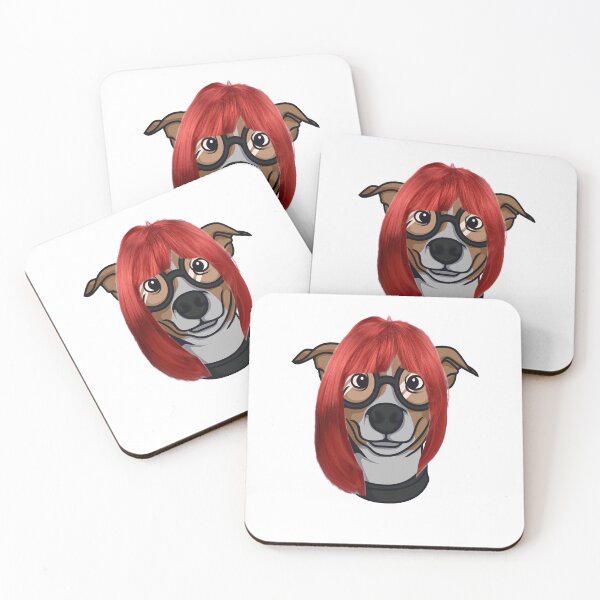 Item preview, perro con peluca designed and sold by adeleqo.