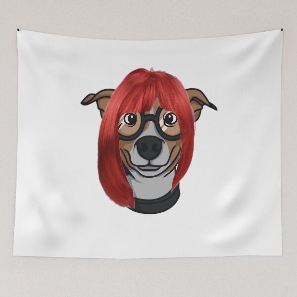 Item preview, Dog With Wig designed and sold by adeleqo.