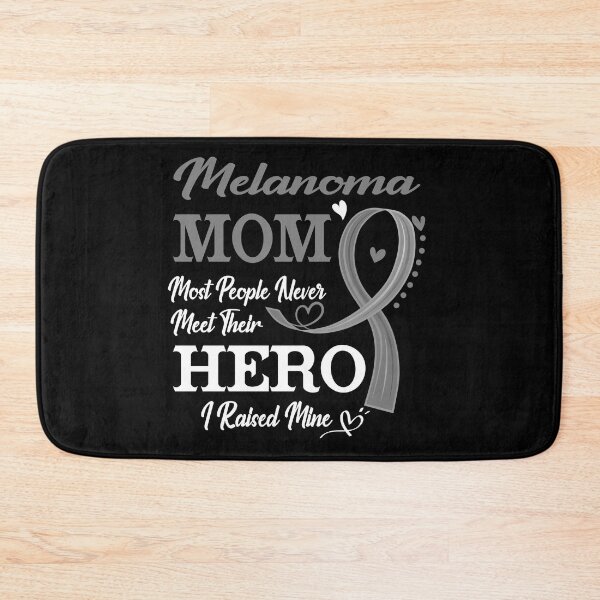Item preview, Proud Melanoma Mom Most People Never Meet Their Hero I Raised Mine Melanoma Awareness designed and sold by Kohend.