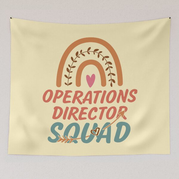 Item preview, Operations Director Squad Rainbow Quote Gift Idea For Men and Womens - Funny Operations Director designed and sold by Mmmm3344.