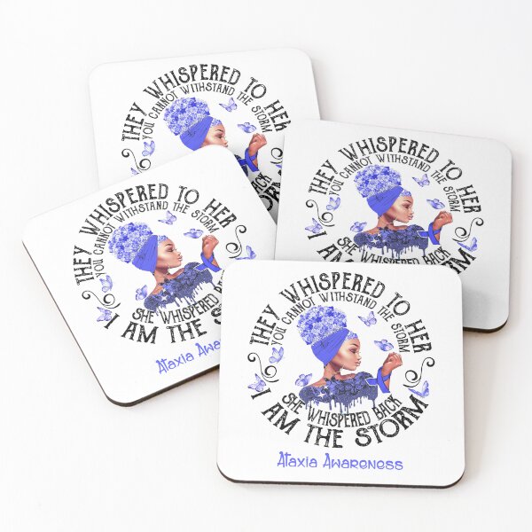 Item preview, Black Girl I Am The Storm Ataxia Awareness designed and sold by Mnrshirley.
