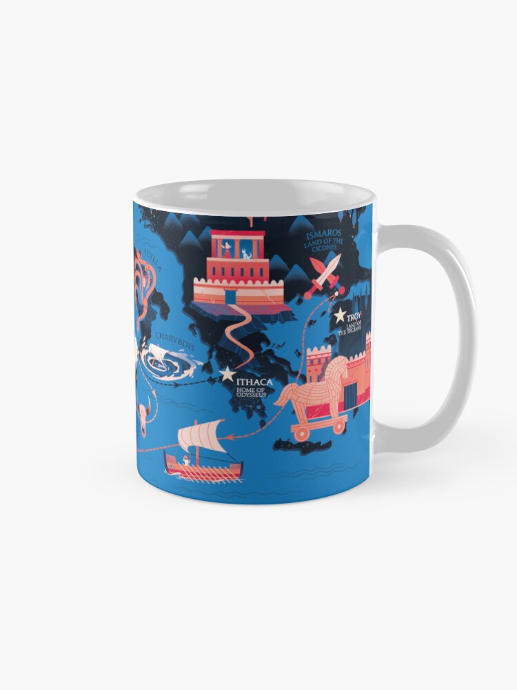 Alternate view of Odyssey Map - Constellation Coffee Mug