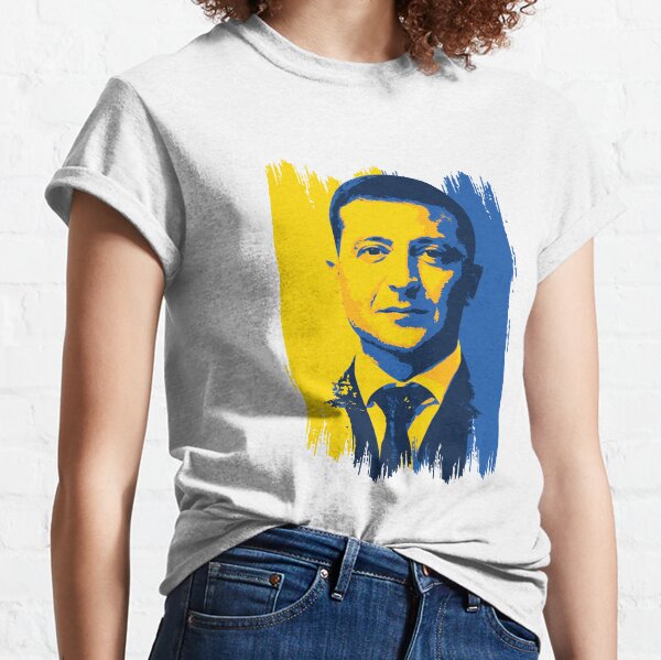 Item preview, Ukraine President Volodymyr Zelensky  designed and sold by The Junto Shop.