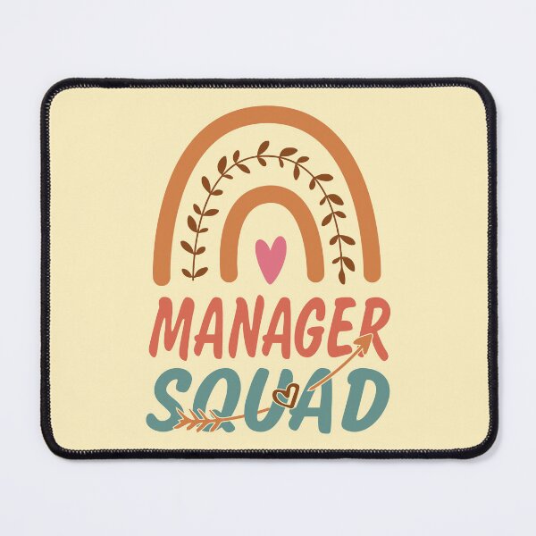 Item preview, Manager Squad Rainbow Quote Gift Idea For Men and Womens - Funny Manager designed and sold by Mmmm3344.