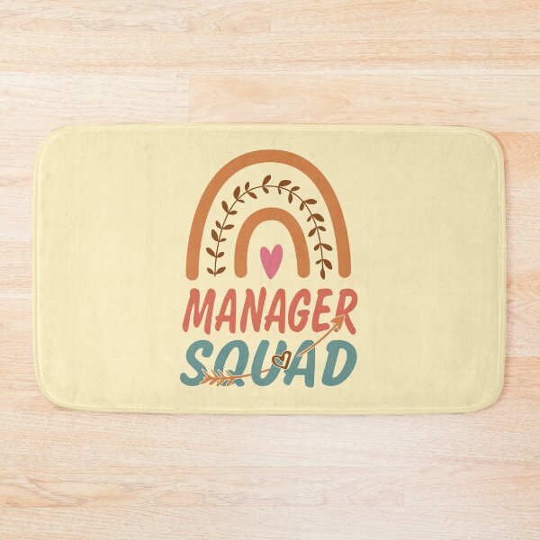 Item preview, Manager Squad Rainbow Quote Gift Idea For Men and Womens - Funny Manager designed and sold by Mmmm3344.
