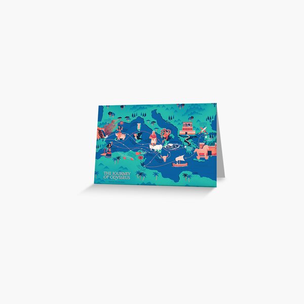 Item preview, Odyssey Map - safe for work designed and sold by flaroh.