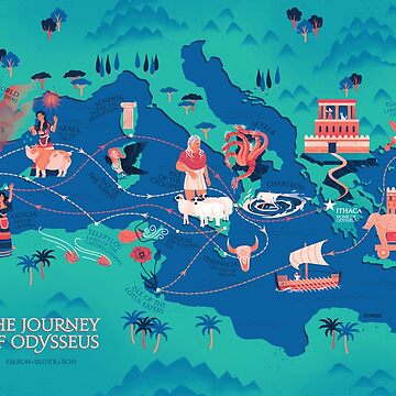 Artwork thumbnail, Odyssey Map - safe for work by flaroh
